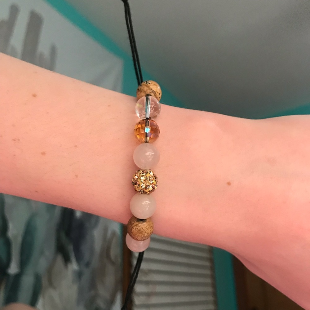 Gold Bead Bracelet